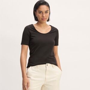 Everlane The Form Scoop Neck Tee
